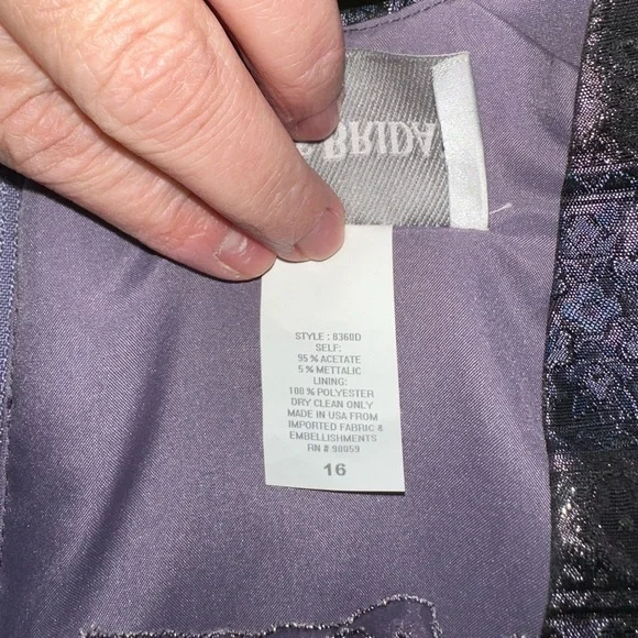 David’s Bridal • Vtg. 2000s 2 Piece Dress • Size 16 • Prom + Homecoming - Picture 4 of 9